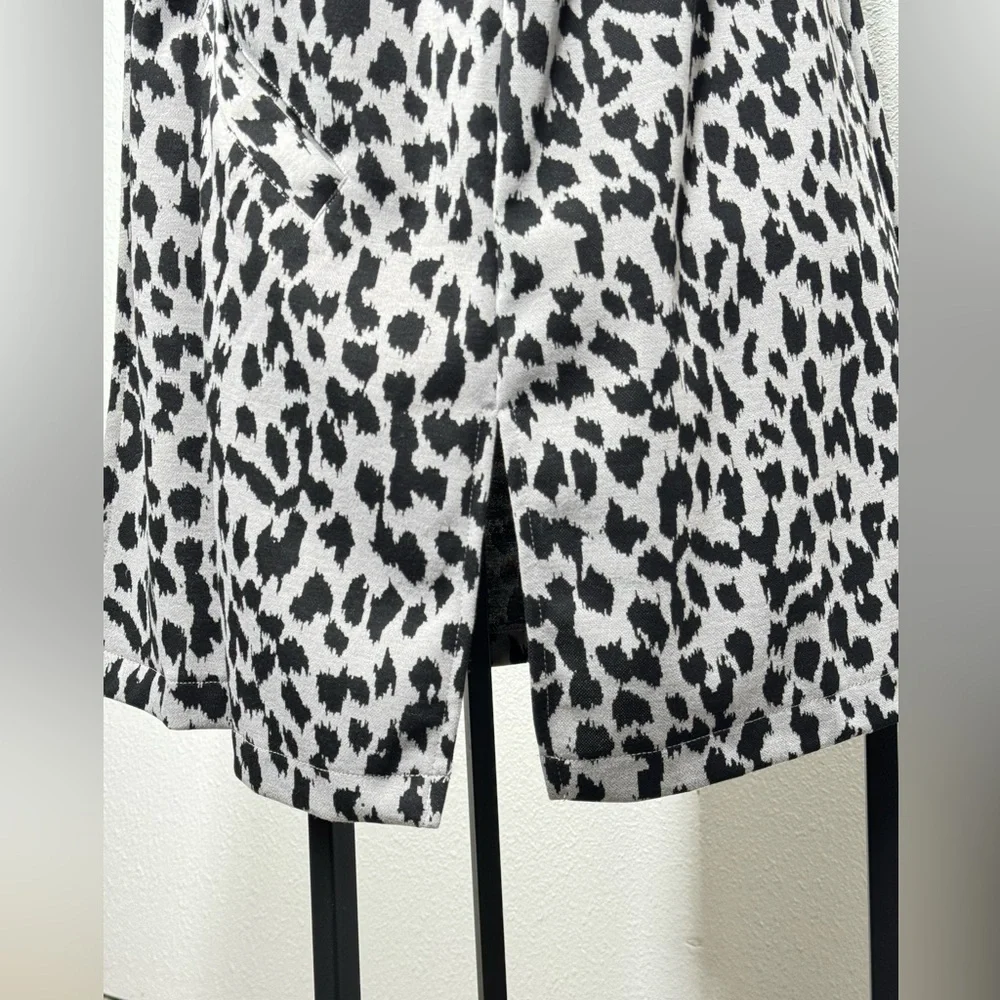 Maurices Animal Printer Open Front Cardigan XL Longline Blazer - Picture 2 of 8